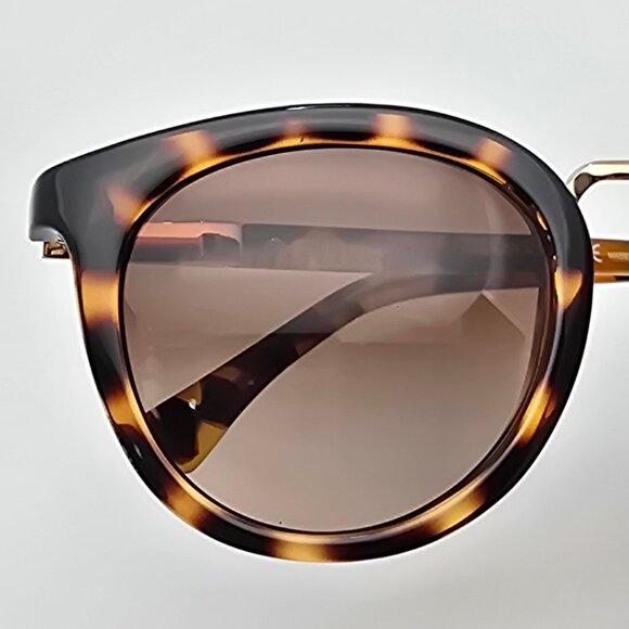 Ralph Lauren RA5207 150613 Dark Tortoise Gold Frame Brown Lens Sunglasses w Case main image 8